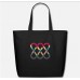 Celtic Symbols Knote Linear Colorful Gift Idea Black Eco-Friendly Tote Bag